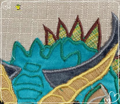 Dragon Head Cushion - Image 3