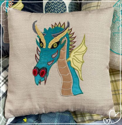 Dragon Head Cushion